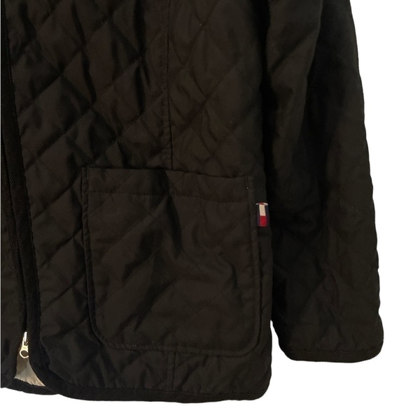 Tommy Hilfiger Quilted Black Utility Jacket - Picture 3 of 7